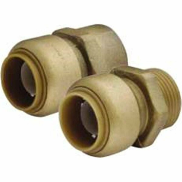 Cash Acme Sharkbite Push Fit Female Adapter- 1 In. X 1 In. Fnpt- Lead Free 421336LF